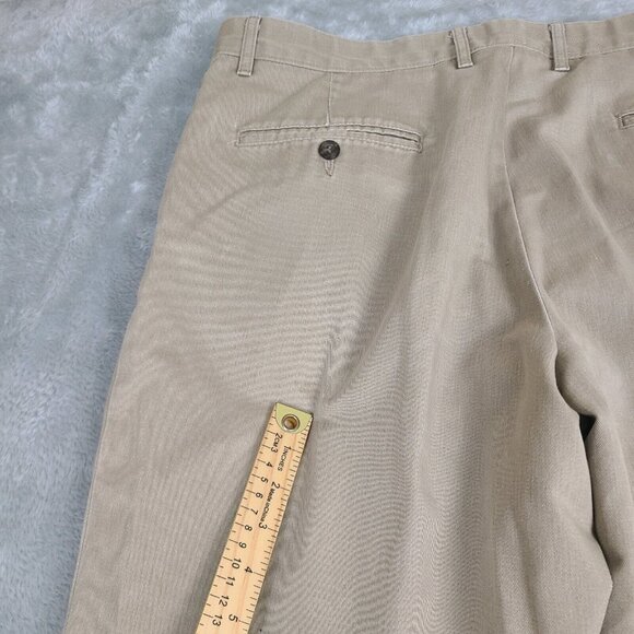 Dockers Mens Signature Khaki Classic Fit Tan‎ Dress Pants Size 38x29 - Picture 8 of 12